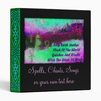 Earth Mother Binder by Crazy_Card_Lady at Zazzle