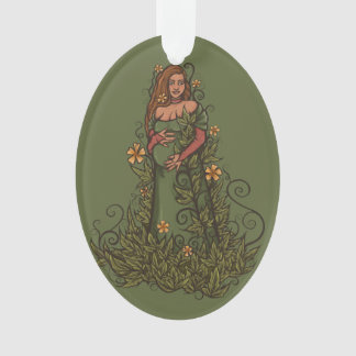 Earth Mother Goddess Druid Ornament