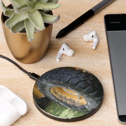 Earth Moving Equipment Tire Wireless Charger