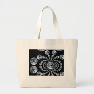 EARTH Multi Visual Echo Large Tote Bag