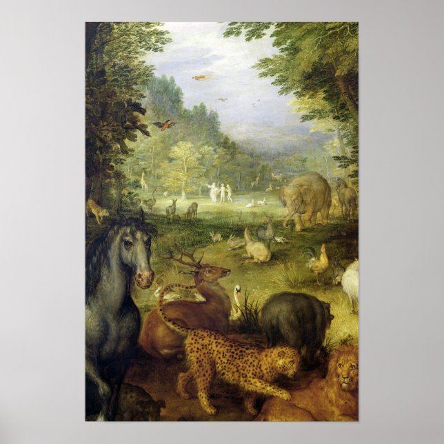 Earth, or The Earthly Paradise, detail of Poster (Front)