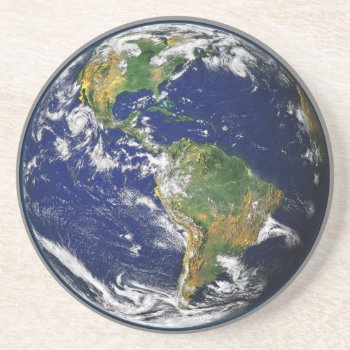 Earth Our World Sandstone Coaster by minx267 at Zazzle