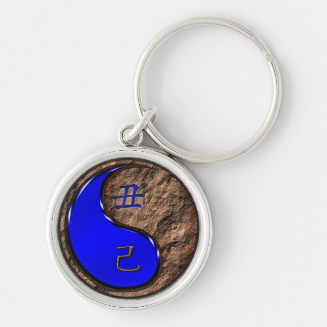 Earth Ox Keychain (Front)