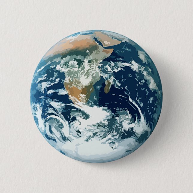 Earth Pinback Button (Front)