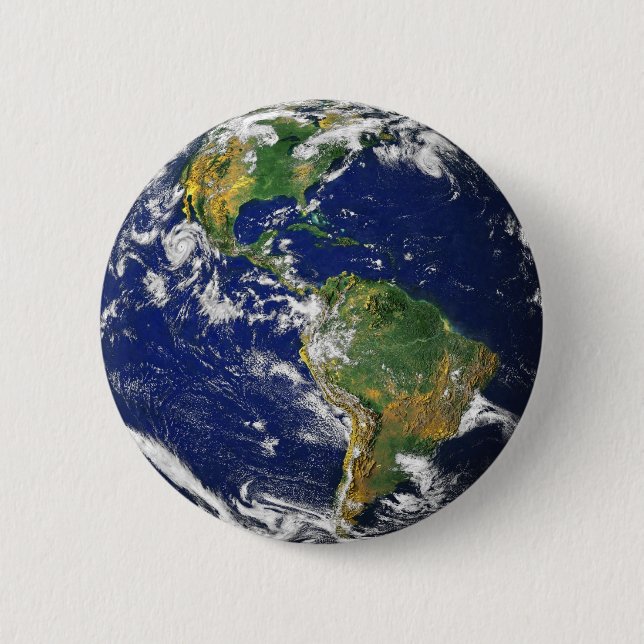 Earth Pinback Button (Front)