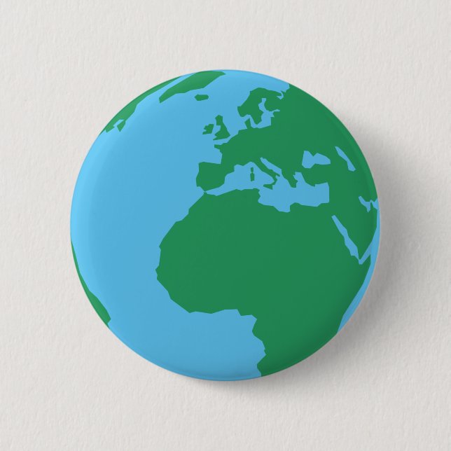 Earth Pinback Button (Front)