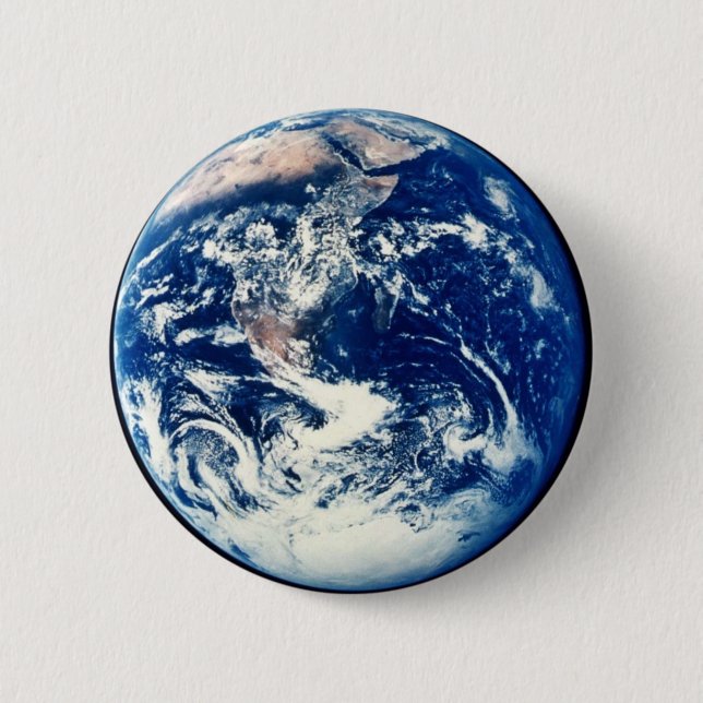 earth pinback button (Front)