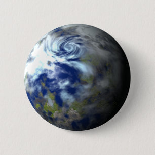 Earth Pinback Button