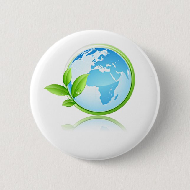 Earth Pinback Button (Front)