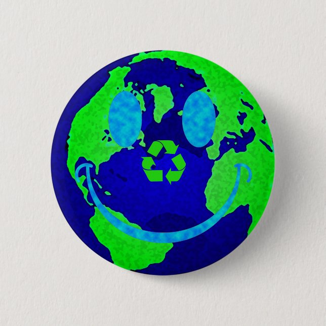 Earth Pinback Button (Front)