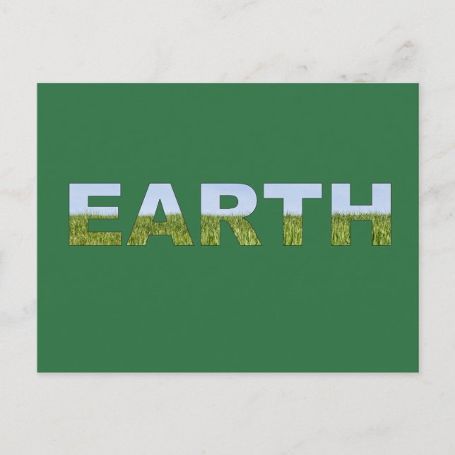 EARTH POSTCARD (Front)