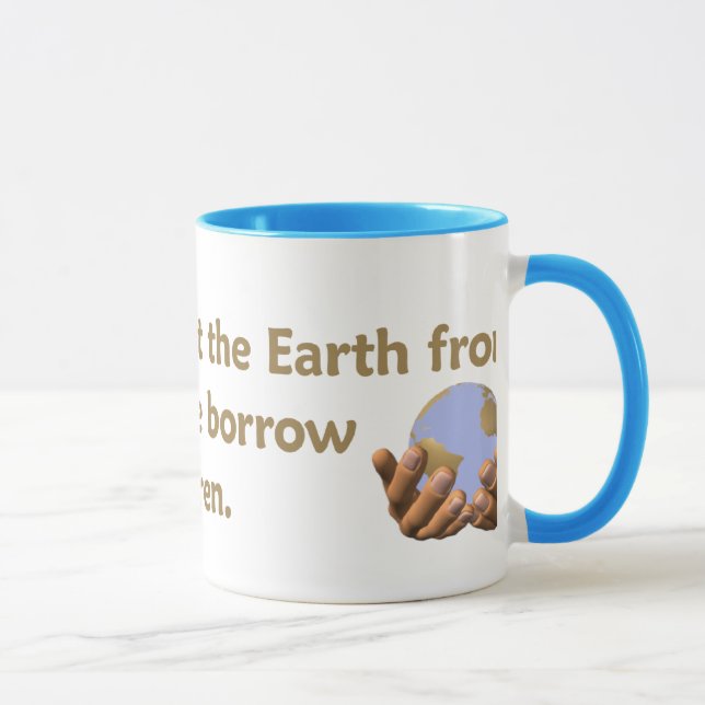 Earth Proverb mug (Right)