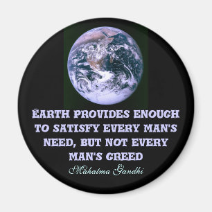 Earth provides magnet