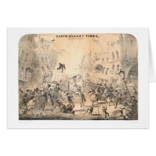 Earth Quakey Times (0785A) Cards (Front Horizontal)