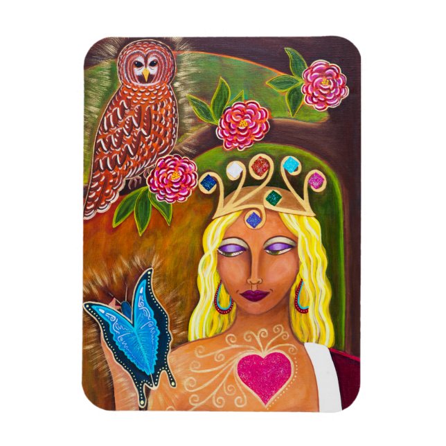 "Earth Queen" Magnet (Vertical)