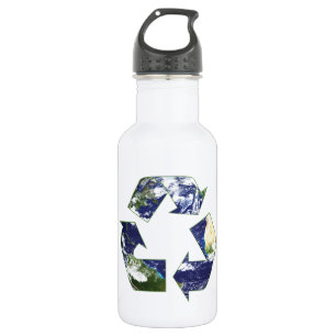 Earth - Recycling Water Bottle
