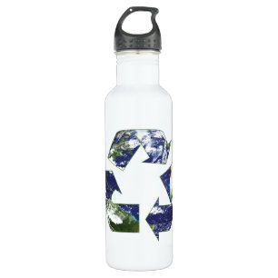 Earth - Recycling Water Bottle