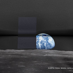 Earth Rising Over Moon, Apollo 11, 1969 Decoupage Tissue Paper