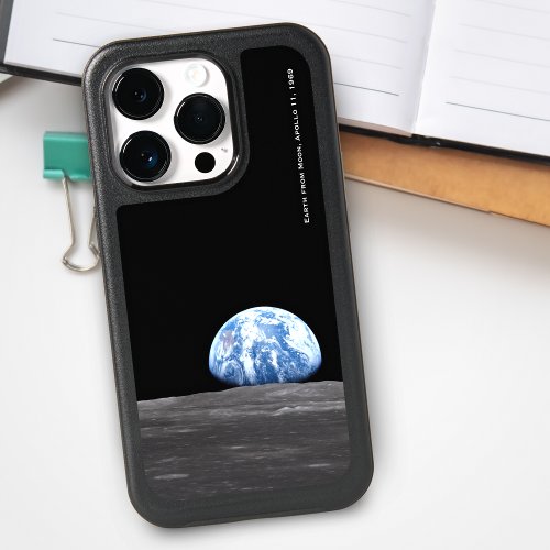 Earth Rising Over Moon Apollo 11 1969 OtterBox iPhone 14 Pro Case