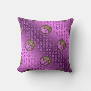 Earth Rooster Throw Pillow