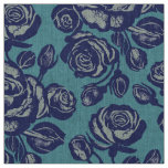Earth Rose Blues Fabric