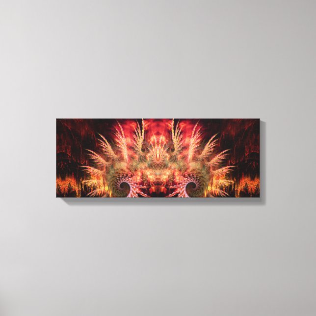 Earth Royale : Fractal Art :  Wrapped Canvas Print (Front)