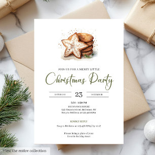Earth’s Hues Beige Minimalist Nordic Christmas Invitation