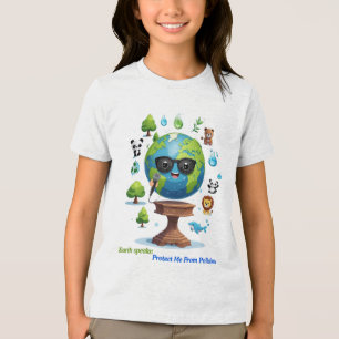 Earth’s Speech: A Call for Protection Tri-Blend Shirt