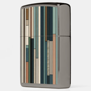 Earth Scape Vertical Stripes Zippo Lighter