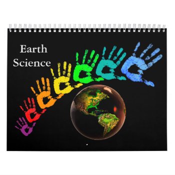 Earth Science Calendar by ScienceSpot at Zazzle