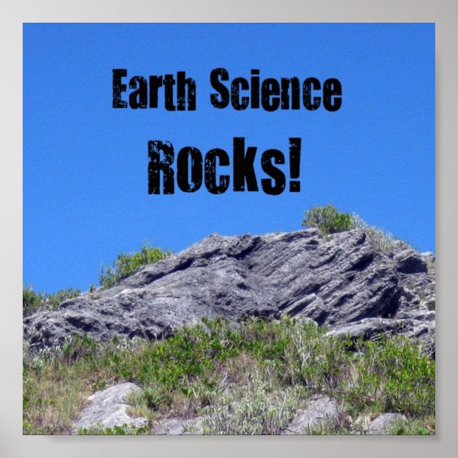 Earth Science Rocks! Poster (Front)