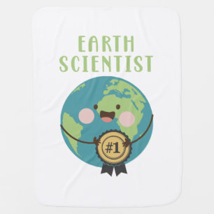 Earth Scientist Baby Blanket