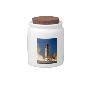 Earth Shakes as Saturn V Blazes Skyward to Moon Candy Jar