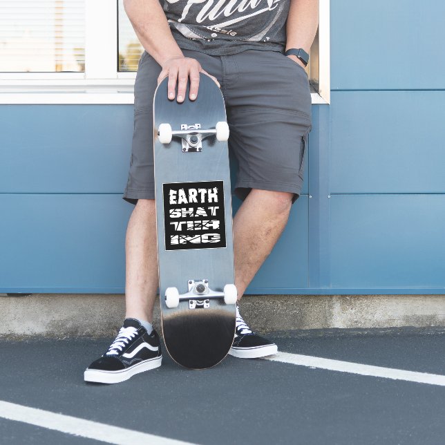 Earth-Shattering Sticker (Skater)
