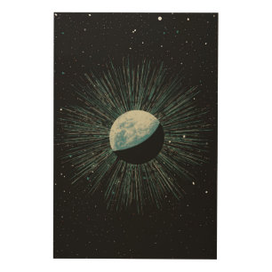 Earth Shine Wood Wall Art