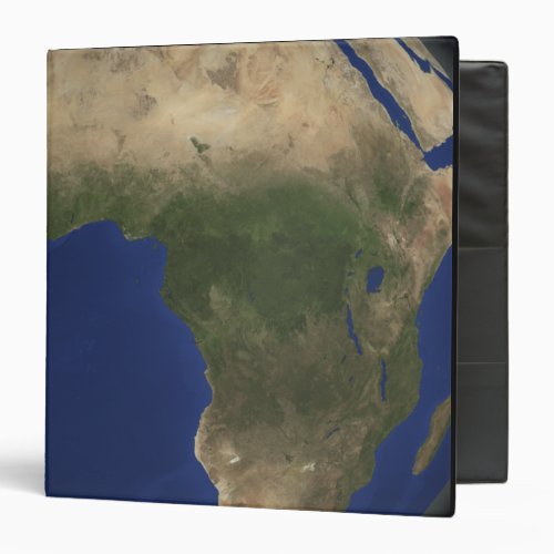 Earth showing landcover over Africa 3 Ring Binder