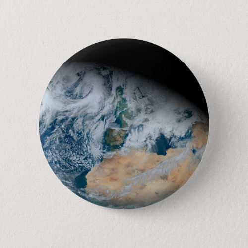 Earth Showing North Africa And Southwestern Europe Button