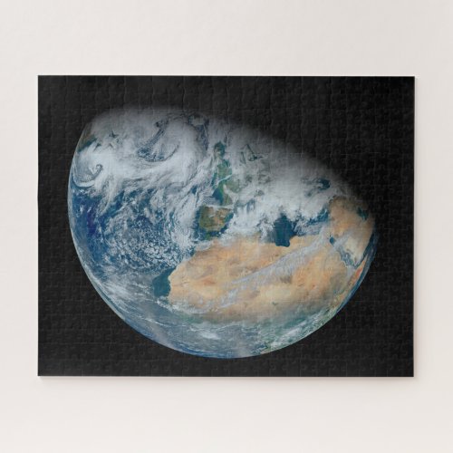 Earth Showing North Africa And Southwestern Europe Jigsaw Puzzle