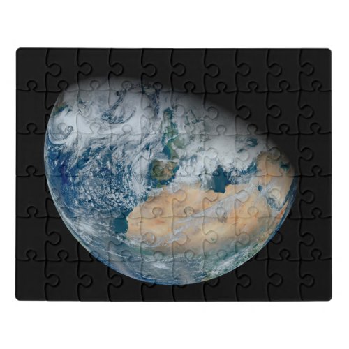 Earth Showing North Africa And Southwestern Europe Jigsaw Puzzle