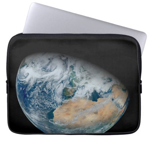 Earth Showing North Africa And Southwestern Europe Laptop Sleeve