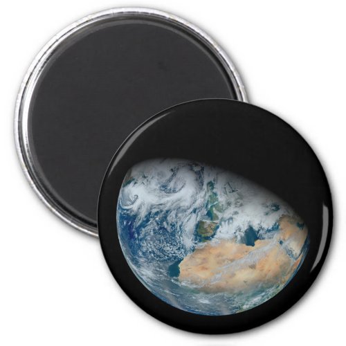 Earth Showing North Africa And Southwestern Europe Magnet