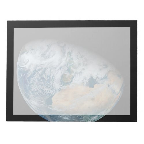 Earth Showing North Africa And Southwestern Europe Notepad
