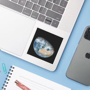 Earth Showing North Africa And Southwestern Europe Sticker