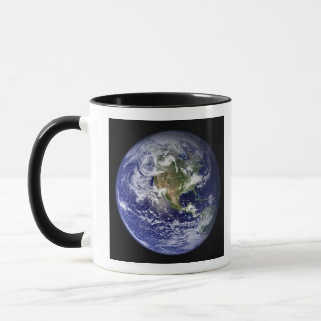Earth showing the western hemisphere mug (Left)