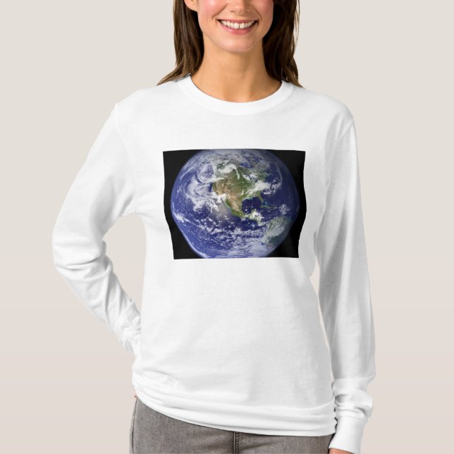 Earth showing the western hemisphere T-Shirt (Front)