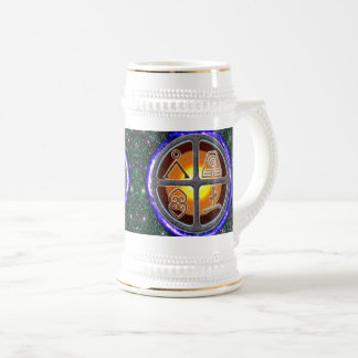Earth Signs Beer Stein
