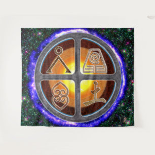 Earth Signs Tapestry