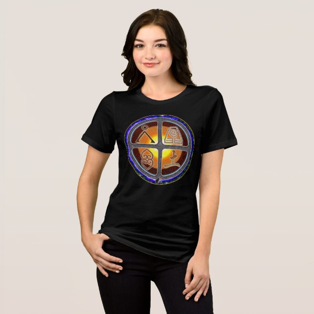 Earth Signs Tri-Blend Shirt (Front Full)