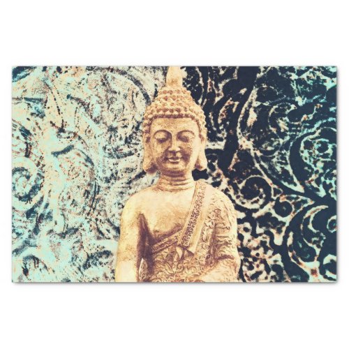 Earth Sitting Buddha Elegant Zen Enlightenment Tissue Paper