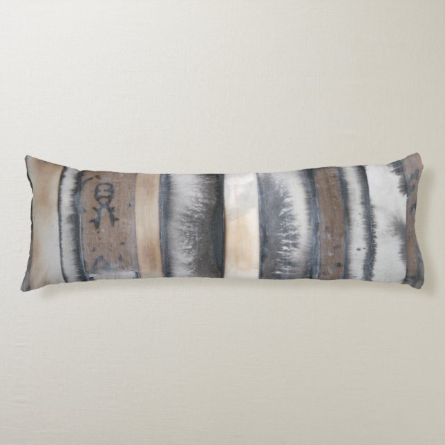 Earth & Smoke I Body Pillow (Front)